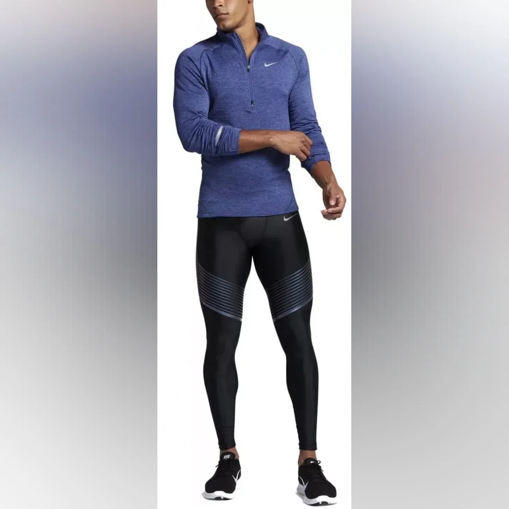 Nike Power Flash Running Tights - Picture 2 of 7